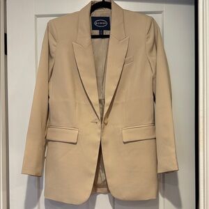 Scoop Women's Tan Blazer